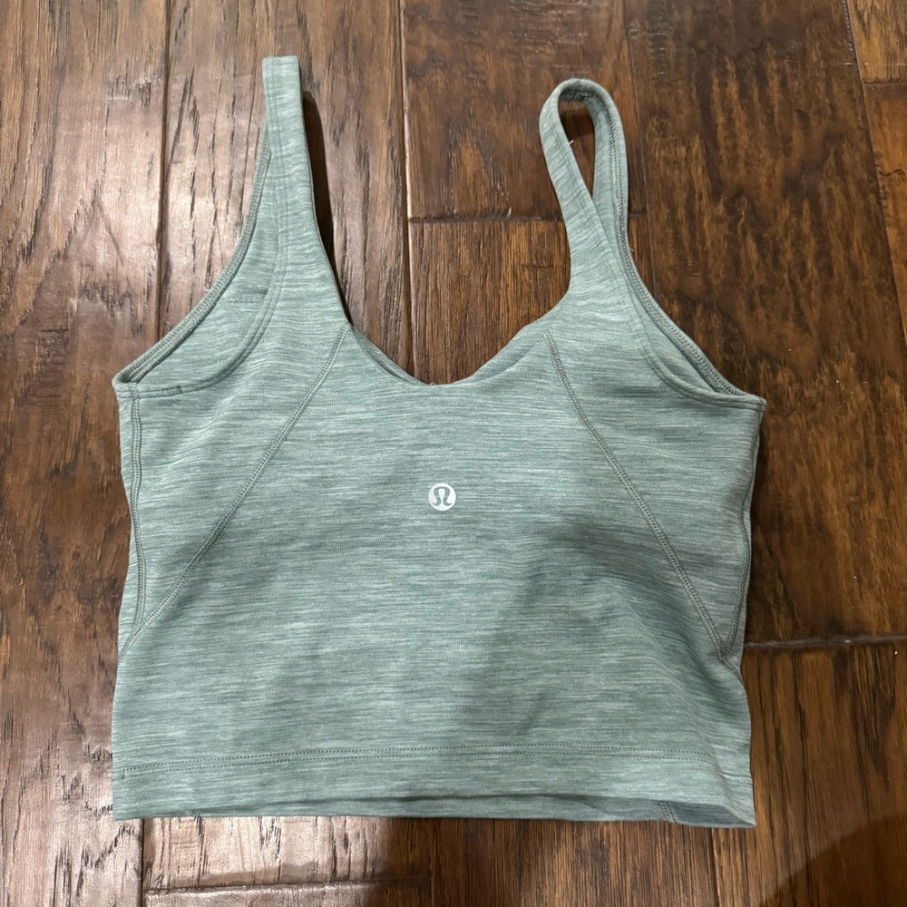 Lululemon align tank size 2 tidewater teal